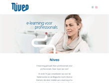 Tablet Screenshot of niveo.nl